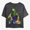 Best Pirce ⭐ Disney Princesses Dragon Form Mineral Wash Crop 👧 Girls T-Shirt 🎁