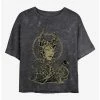 Best deal 🔔 Disney Maleficent The Gift Maleficent Mineral Wash Crop 👧 Girls T-Shirt 👍