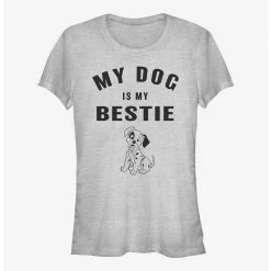 Best deal ❤️ Disney 101 Dalmatians Patch Is My Bestie 👧 Girls T-Shirt 🔔