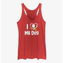 Best deal 🤩 Disney Bolt Love My 🐶 Dog 👧 Girls Tank ⌛