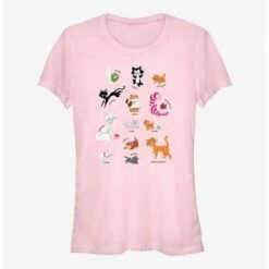 Top 10 ✨ Disney Channel Cats of Disney 👧 Girls T-Shirt 🛒