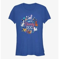 Promo 🌟 Disney Channel I Love Disney 🦮 Dogs 👧 Girls T-Shirt 👍