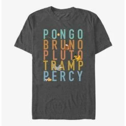 Best deal 👍 Disney Channel Pongo, Bruno, Pluto, Tramp, Percy T-Shirt 😍