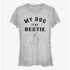 Cheapest 😀 Disney Lady and the Tramp Lady Is My Bestie 👧 Girls T-Shirt 👍