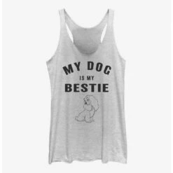 Discount 👍 Disney Lady and the Tramp Lady Is My Bestie 👧 Girls Tank 😀