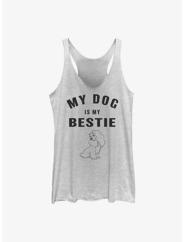 Discount ๐ Disney Lady and the Tramp Lady Is My Bestie ๐ง Girls Tank ๐
