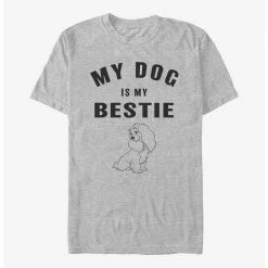 Deals 🔔 Disney Lady and the Tramp Lady Is My Bestie T-Shirt ✨