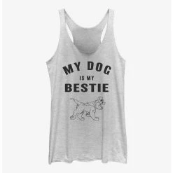 Best Pirce ⌛ Disney Oliver & Company Dodger Is My Bestie 👧 Girls Tank 💯