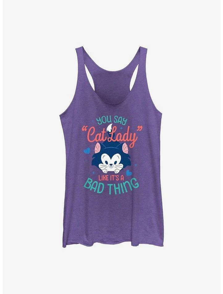 Promo 🔔 Disney Pinocchio Cat Lady 👧 Girls Tank ⭐