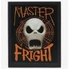 New 🌟 Disney The Nightmare Before 🔔 Christmas The Master of Fright Framed Printed Glass Wall Decor ⌛