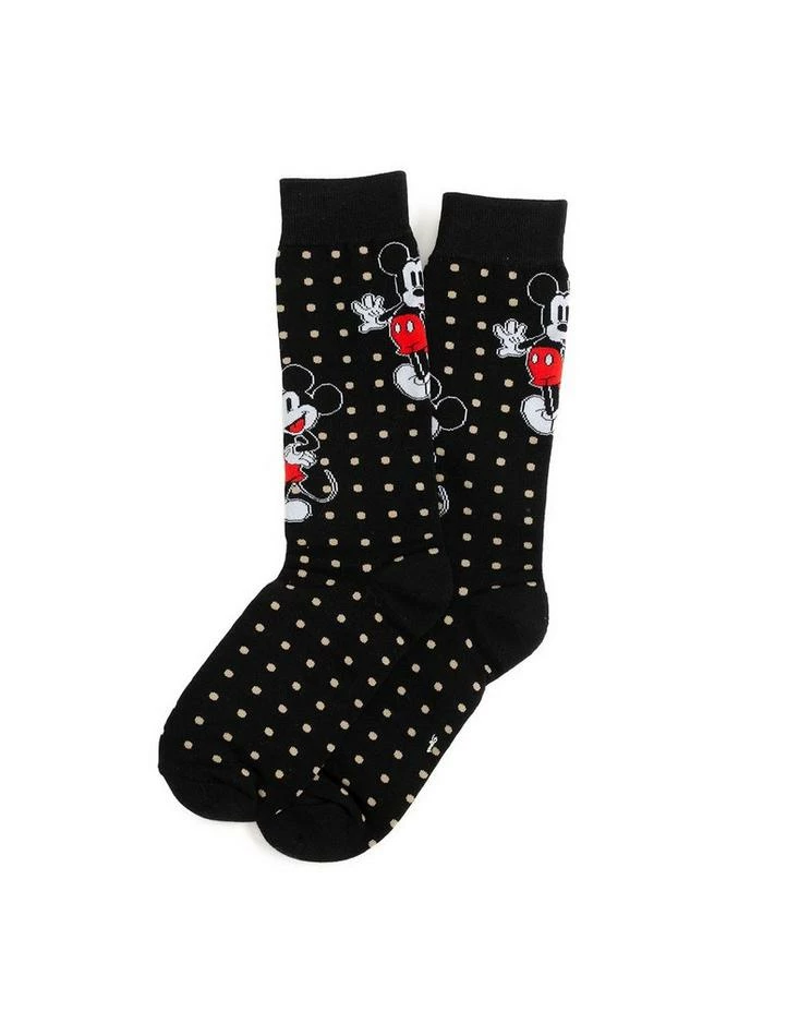 Top 10 🌟 Disney Mickey Mouse Black Polka Dot 🧦 Socks ⭐ - Image 2