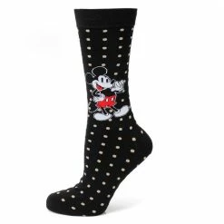 Top 10 ๐ Disney Mickey Mouse Black Polka Dot ๐งฆ Socks โญ