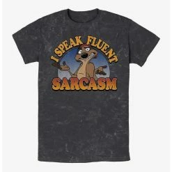 Best deal 🎉 Disney The Lion King Timon Fluent Sarcasm Mineral Wash T-Shirt 👍
