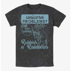 Promo 🤩 Disney Pixar Onward Call Rubbish n' Rainbows Mineral Wash T-Shirt 🎉