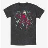 Flash Sale 🌟 Disney The Little Mermaid Crab Lights Mineral Wash T-Shirt 😉