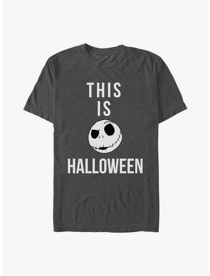 Budget ❤️ Disney The Nightmare Before 🎁 Christmas Jack Skellington This Is 💀 Halloween T-Shirt 👏