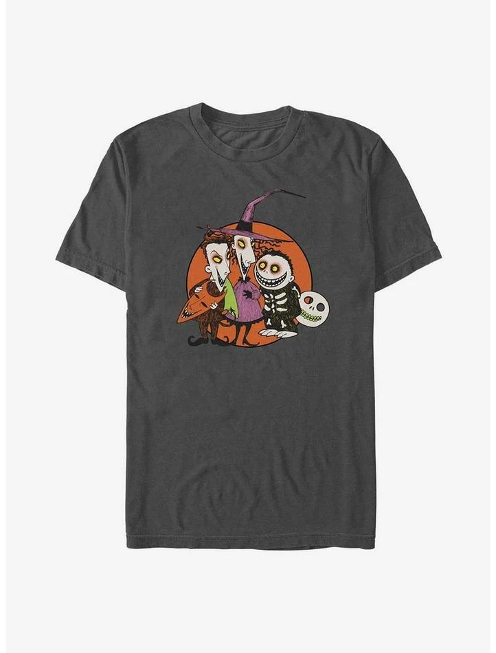 Wholesale 🥰 Disney The Nightmare Before 🎅 Christmas Troublemakers Trio Shock, Lock, & Barrel T-Shirt ❤️