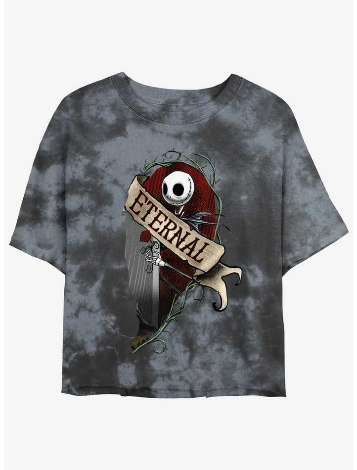 Best reviews of ๐คฉ Disney The Nightmare Before ๐
Christmas Jack Eternally Tie-Dye ๐ง Girls Crop T-Shirt ๐