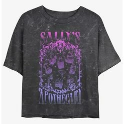 Best reviews of ❤️ Disney The Nightmare Before 🔔 Christmas Sally's Apothecary Mineral Wash 👧 Girls Crop T-Shirt 🌟