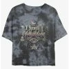 Hot Sale 😉 Disney Hocus Pocus I Smell Children Tie-Dye 👧 Girls Crop T-Shirt ❤️