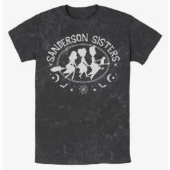 Wholesale 😀 Disney Hocus Pocus Sanderson Bed and Breakfast Mineral Wash T-Shirt ✔️