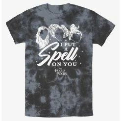 Promo 😀 Disney Hocus Pocus Sanderson Sisters I Put A Spell On You Tie-Dye T-Shirt 🌟