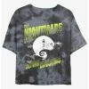 Best deal 😍 Disney The Nightmare Before 🎁 Christmas Moonlit Jack Skellington Tie-Dye 👧 Girls Crop T-Shirt ⌛