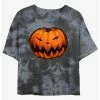 Best reviews of ✨ Disney The Nightmare Before 🔔 Christmas Pumpkin King Tie-Dye 👧 Girls Crop T-Shirt 💯