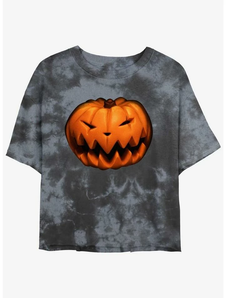 Best reviews of โจ Disney The Nightmare Before ๐ Christmas Pumpkin King Tie-Dye ๐ง Girls Crop T-Shirt ๐ฏ