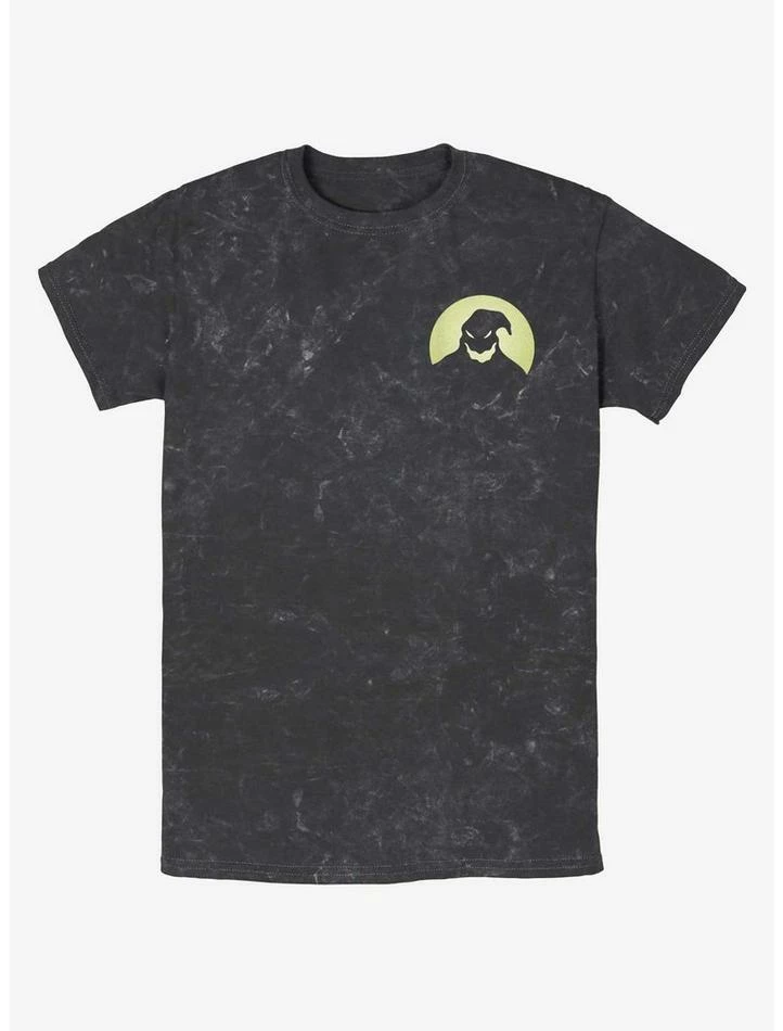 Buy 🔔 Disney The Nightmare Before 🔔 Christmas Oogie Boogie Pocket Mineral Wash T-Shirt 🛒
