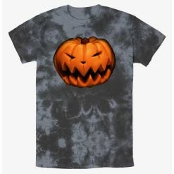 New 👏 Disney The Nightmare Before 🎄 Christmas Pumpkin King Tie-Dye T-Shirt 🧨