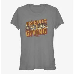 Cheapest 🔔 Disney Mickey Mouse Friendsgiving 👧 Girls T-Shirt 🔥