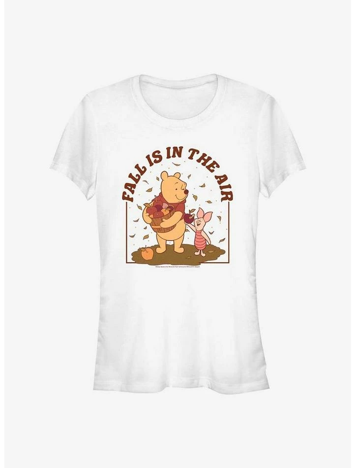 Hot Sale ❤️ Disney Winnie The Pooh Winnie and Piglet Friendly Fall 👧 Girls T-Shirt 🎁
