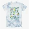 Best Sale 🔥 Disney Tinker Bell Illustration Tie-Dye T-Shirt 💯