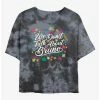 Outlet ⭐ Disney Encanto We Don't Talk About Bruno Tie-Dye 👧 Girls Crop T-Shirt ✨