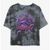 Best deal 💯 Disney The Little Mermaid Ursula So Much For True Love Tie-Dye 👧 Girls Crop T-Shirt 😀
