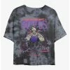 Best Sale 👍 Disney The Little Mermaid Ursula Poor Unfortunate Souls Tie-Dye 👧 Girls Crop T-Shirt 🌟