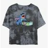 Budget 🔔 Disney Lilo & Stitch DJ Stitch Tie-Dye 👧 Girls Crop T-Shirt ✔️