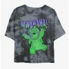 Wholesale 💯 Disney Lilo & Stitch Mwahaha Tie-Dye 👧 Girls Crop T-Shirt 🛒