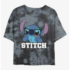Best reviews of 🌟 Disney Lilo & Stitch Smart Stitch Tie-Dye 👧 Girls Crop T-Shirt 😀