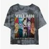 Best reviews of 🎁 Disney Villains You Say Villain Likes It's A Bad Thing Tie-Dye 👧 Girls Crop T-Shirt ⌛