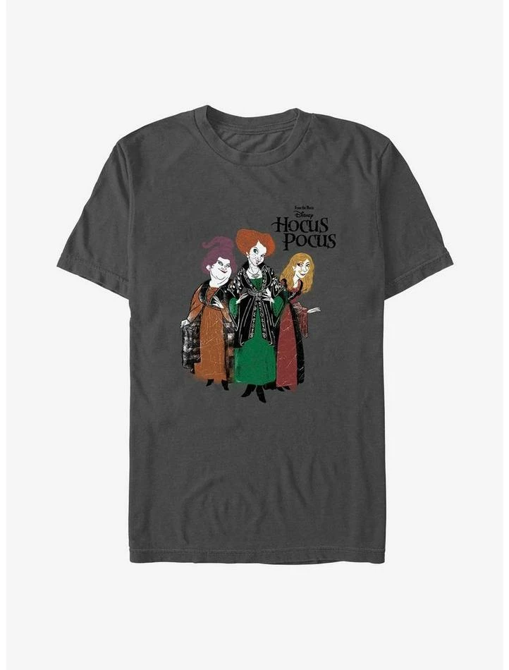 Discount 👍 Disney Hocus Pocus Mary, Winnie, and Sarah Logo T-Shirt 👍