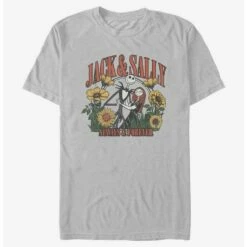 Brand new ⭐ Disney The Nightmare Before 🎄 Christmas Jack and Sally Always & Forever T-Shirt ✨