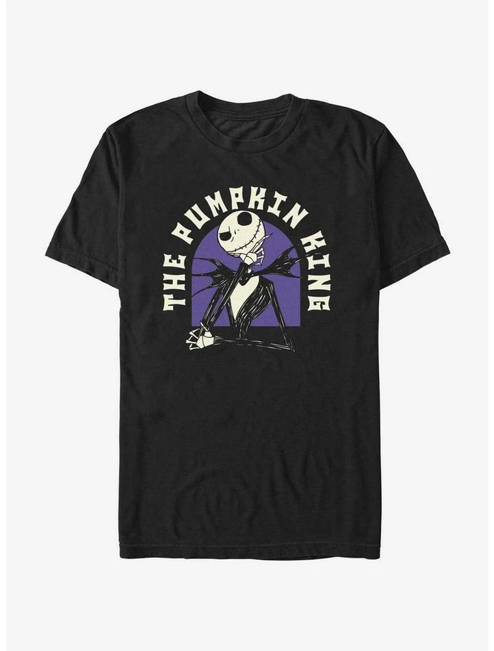 Promo ๐ Disney The Nightmare Before ๐ Christmas Nightmare Style Pumpkin King T-Shirt ๐คฉ
