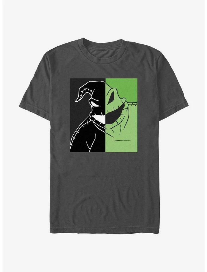 Promo ๐ Disney The Nightmare Before โ Christmas Oogie Boogie Split T-Shirt ๐คฉ