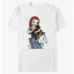 Best deal 🌟 Disney The Nightmare Before 🎄 Christmas Sally and Black Cat T-Shirt 🛒