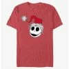 Deals 🤩 Disney The Nightmare Before 🎅 Christmas Santa Hat Jack T-Shirt ✔️