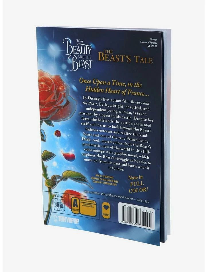 Brand new ๐ฅ Disney Beauty and the Beast: Beast's Tale (Full-Color Edition) Manga ๐คฉ - Image 3