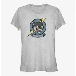 Budget ❤️ Disney Strange World Lightning Lynxes Badge 👧 Girls T-Shirt ✔️