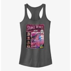 Best Sale 🧨 Disney Strange World Comic Book Adventuress 👧 Girls Tank 🧨